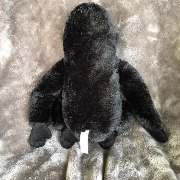 Destination Nation Gorilla Plush Toy Bean Bottom Black Ape Stuffed Animal Monkey - Picture 4 of 10